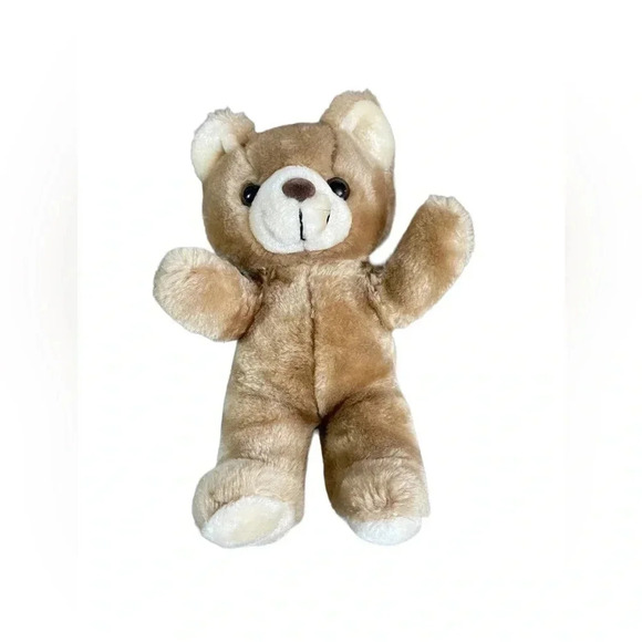 Vintage From the World of Smile International Inc 1992 Brown Teddy Bear Plush - Picture 2 of 9